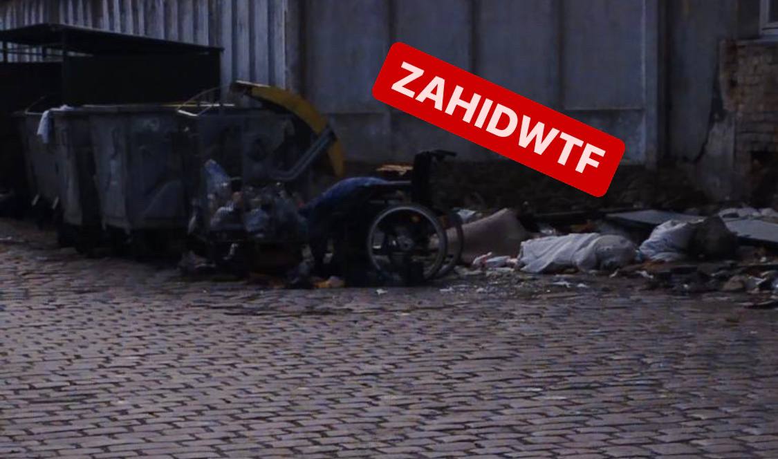 Біля залізничного вокзалу у Львові знайшли труп на візку.