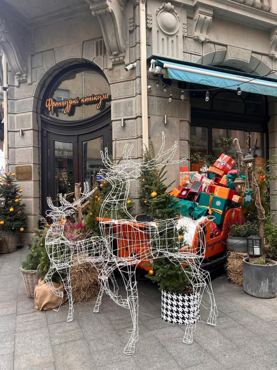 Різдвяні олені.