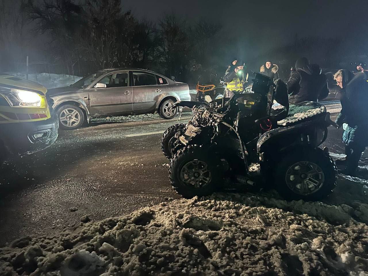 Народний депутат Орест Саламаха розбився на квадроциклі в ДТП біля Львова.