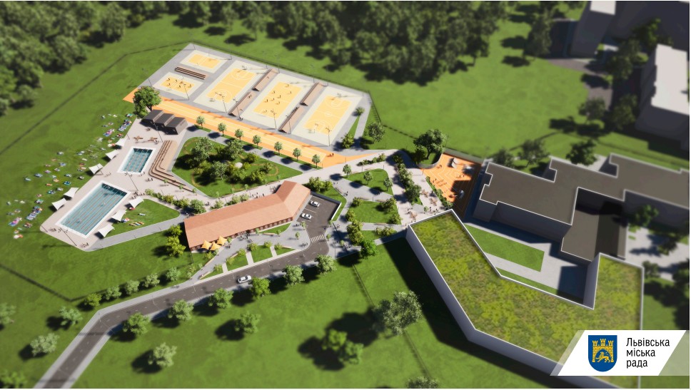 Найближчим часом у Рясне 2 місто запланувало грандіозне будівництво відкритого басейну.