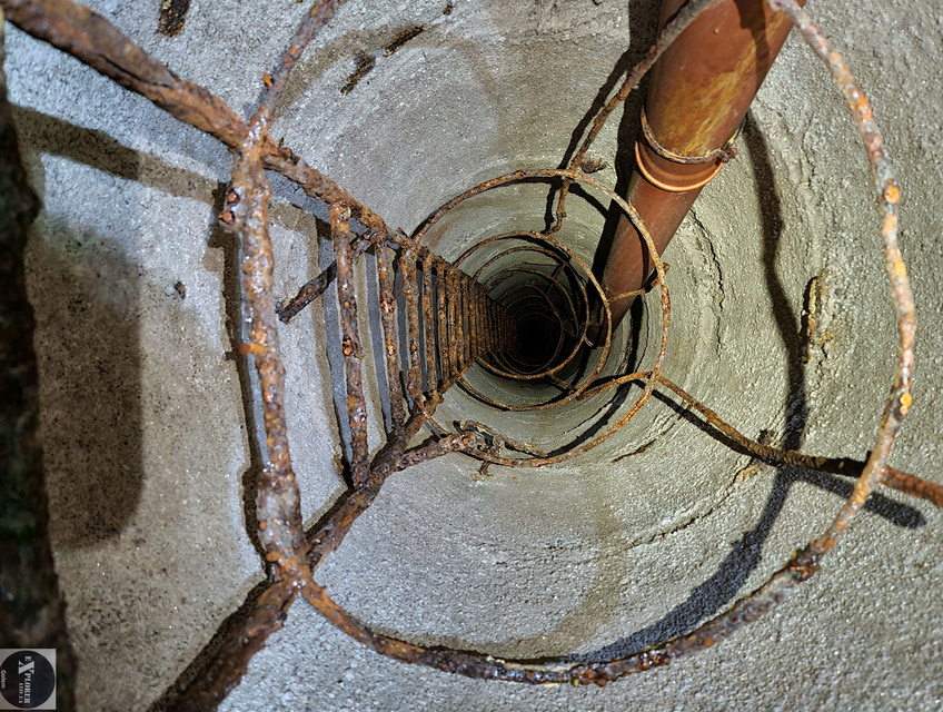 Невідомий тунель розташований на глибині 40 метрів під містом. Фото: Андрій Риштун.