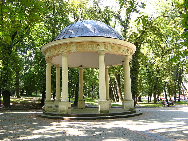 Музичний перформанс у парку.