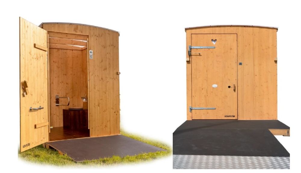 У львівському парку Івана Франка встановлять екологічну інклюзивну вбиральню.