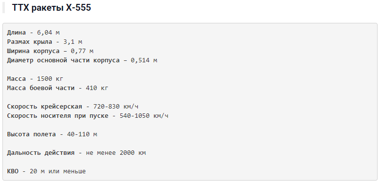 Неядерна: що відомо про ракети Х-555, якими обстріляли Львів.