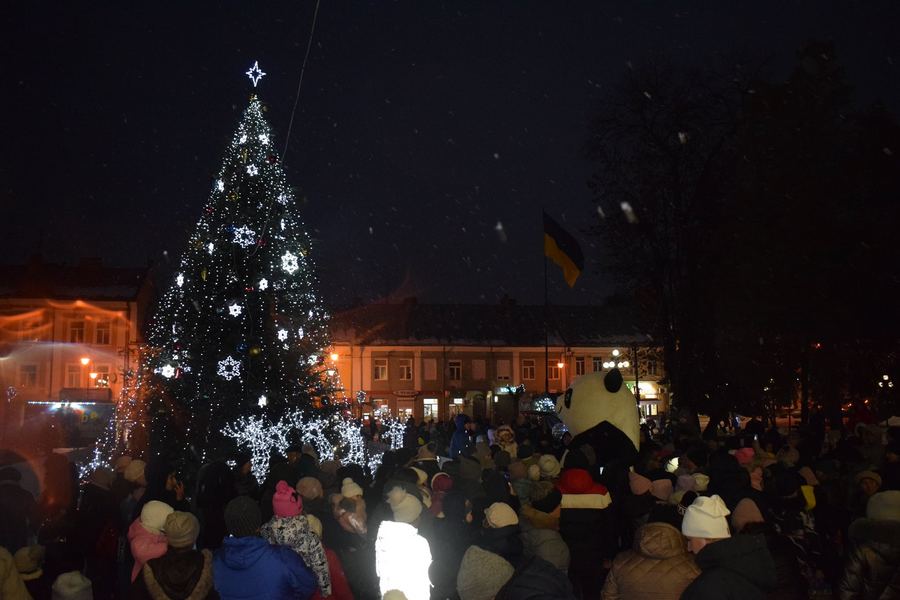 Головна новорічна ялинка Самбора 2021-2022