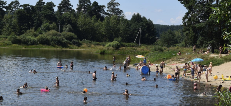 Рекреаційна водойма у Верещиці.