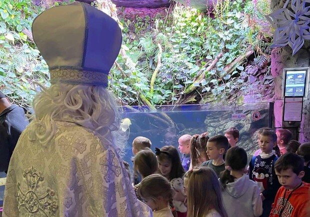 Резиденція святого Миколая в Океанаріумі.