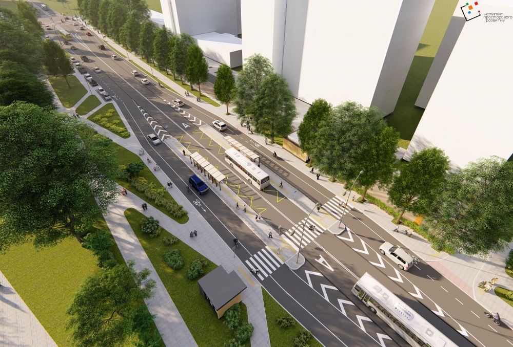 На львівські вулиці Мазепи і Грінченка чекає масштабна реконструкція. Візуалізація: Львівська міськрада