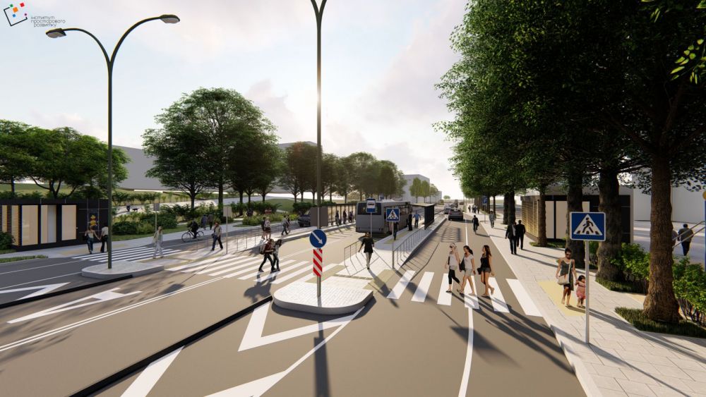 На львівські вулиці Мазепи і Грінченка чекає масштабна реконструкція. Візуалізація: Львівська міськрада