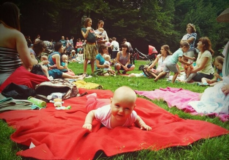 День захисту дітей у Горіховому гаю.