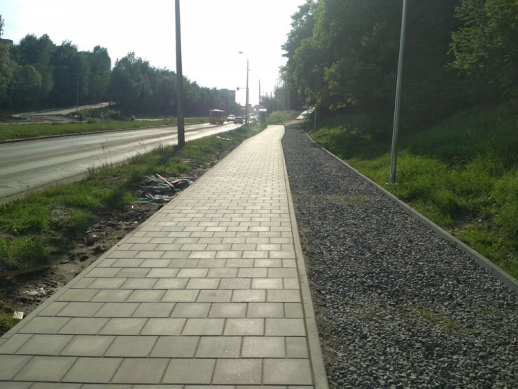 Велодоріжка на Сихові. Львів, як він є. Фото: Павло Ардан.  