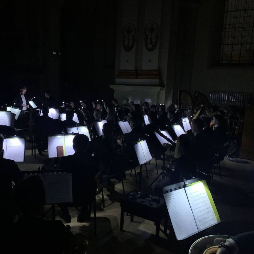 Львівський органний зал провів концерт музикантів з Луганська без світла