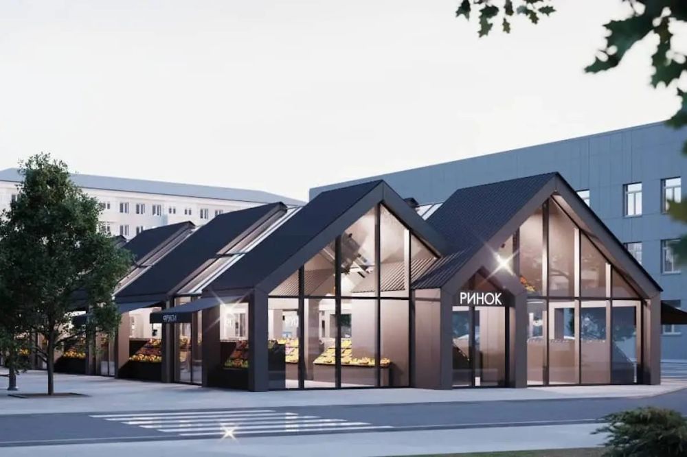 У Залізничному районі Львова будують комунальний ринок: візуалізація.