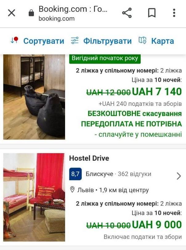 Оренда квартир у Львові: ціни на 10-й день війни.