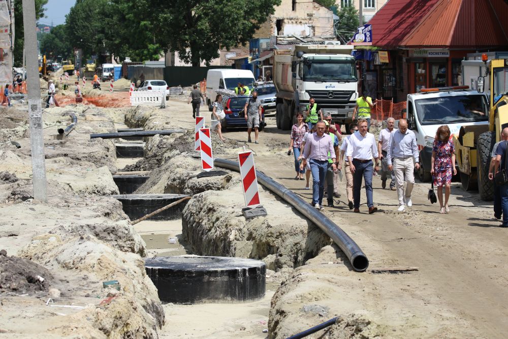 Відремонтовану вулицю Богдана Хмельницького відкриють раніше. Фото: Львівська міськрада.