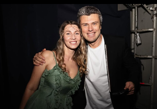 Євген Хмара та Дарія Ковтун.