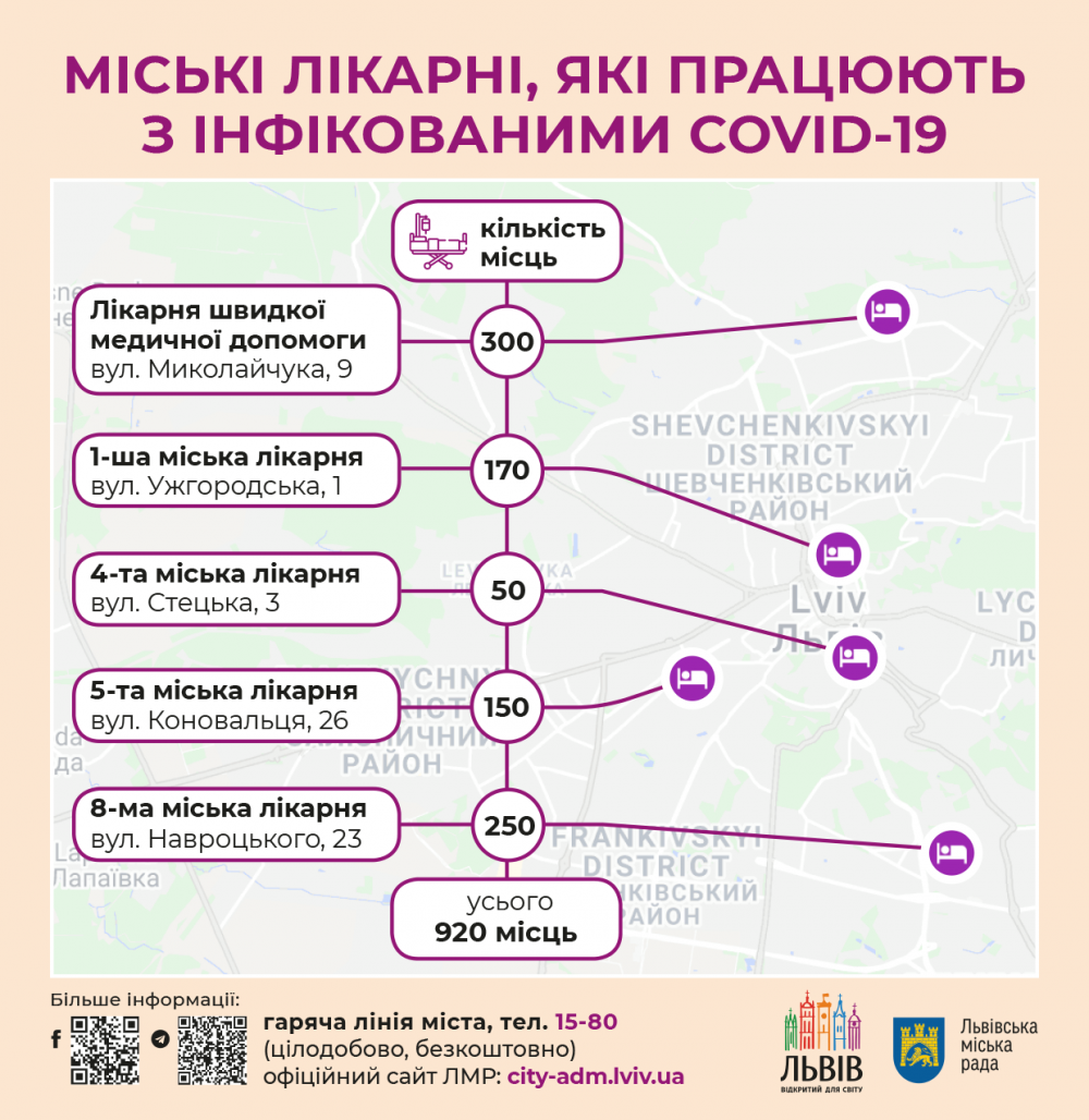 Інфографіка міськради Львова