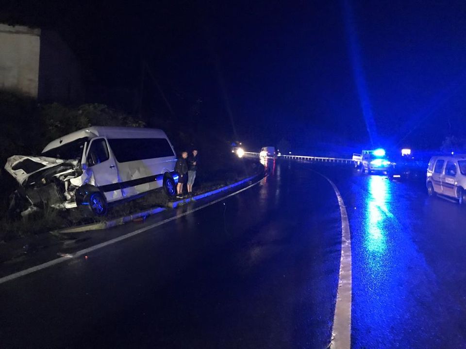 На Львівщині внаслідок ДТП травмувалися п’ятеро людей. Фото поліції