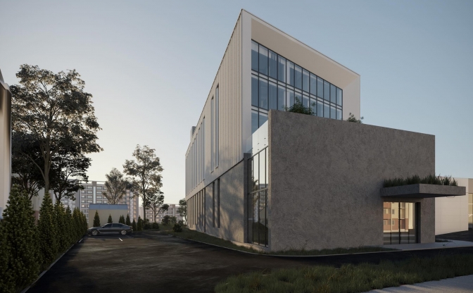 на вулиці Шевченка збудують конференц-готель. Візуалізація забудовника