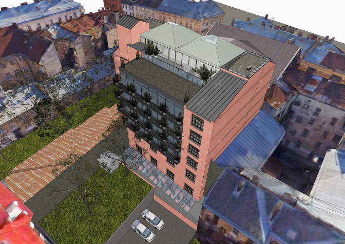 У Львові на місці колишньої друкарні на вулиці Пекарській облаштують готель. Фото: міськради