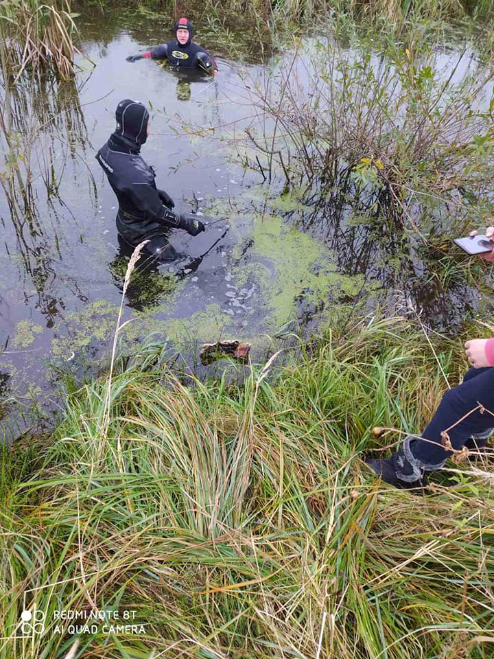 У річці на Львівщині виявили рештки чоловіка. Фото: Центральна рятувально-водолазна служба Львівщини 