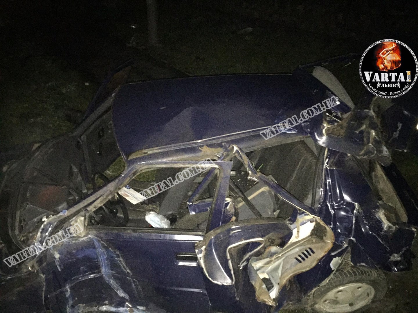 У Львові водій Audi спричинив дві дорожньо-транспортні пригоди на різних вулицях міста. Фото: Варта1