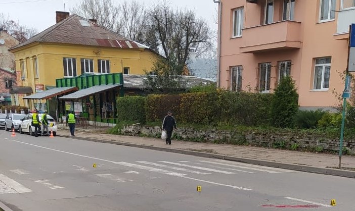 У Дрогобичі водій маршрутки насмерть збив дитину. Фото поліції