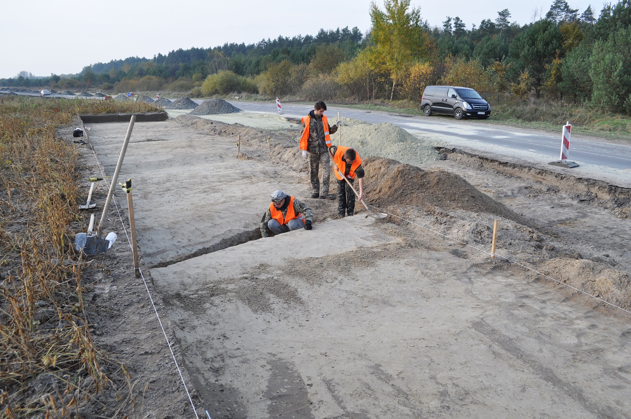 На Львівщині натрапили на давні поселення різних епох. Фото: «Рятівна археологічна служба»