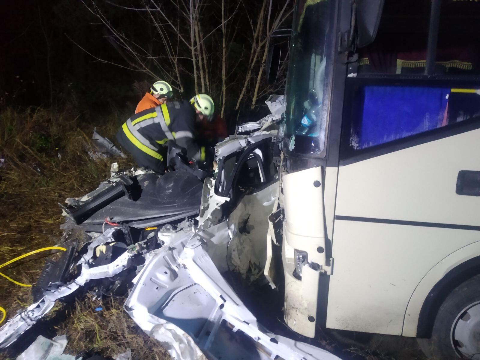 На Львівщині сталася смертельна ДТП. Фото: ДСНС Львівщини