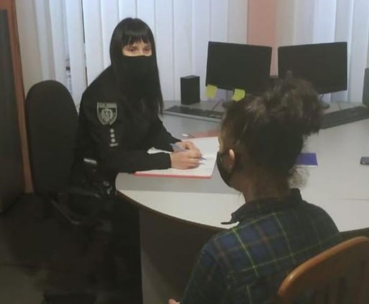 Поліцейські розшукали у Львові зниклу 14-річну мешканку Рудок Віолетту Єрмілову. Фото поліції