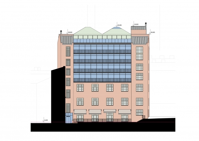 У Львові на місці колишньої друкарні на вулиці Пекарській облаштують готель. Фото: міськради