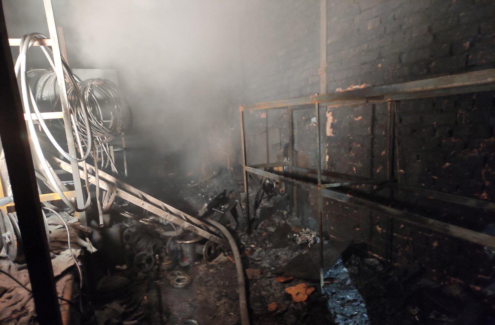 У Личаківському районі Львова сталась масштабна пожежа. Фото: ДСНС Львівщини