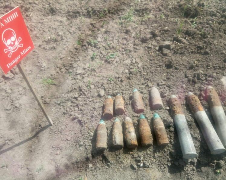 На Львівщині знайшли схрон боєприпасів. Фото: ДСНС Львівщини