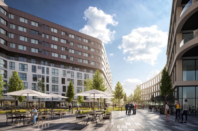 На перетині вулиць Кульпарківської та Садової у Львові з’явиться торгово-офісний комплекс. Фото: tvoemisto.tv