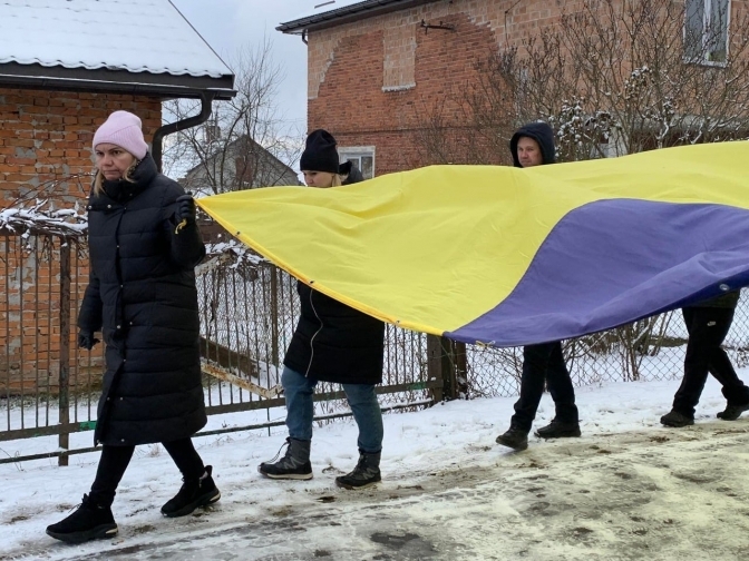 У Сокільниках попрощалися з 21-річним загиблим на війні Віталієм Сапилом || Фото: facebook.com/Chairwoman.of.the.Lviv.Regional.Council