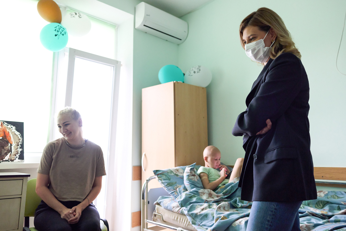 Перша леді України Олена Зеленська відвідала Львів