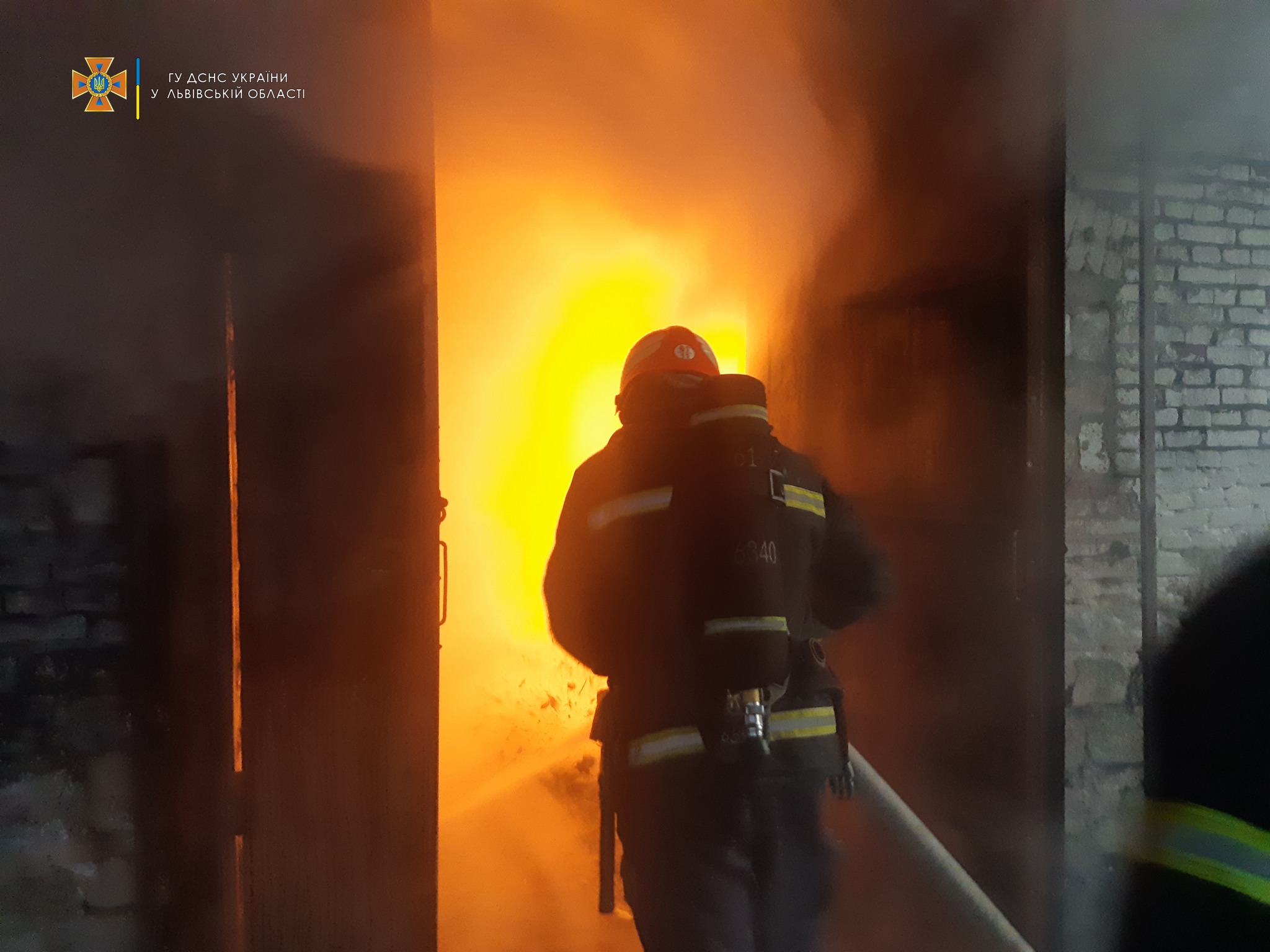 У Давидові згорів склад з продуктами