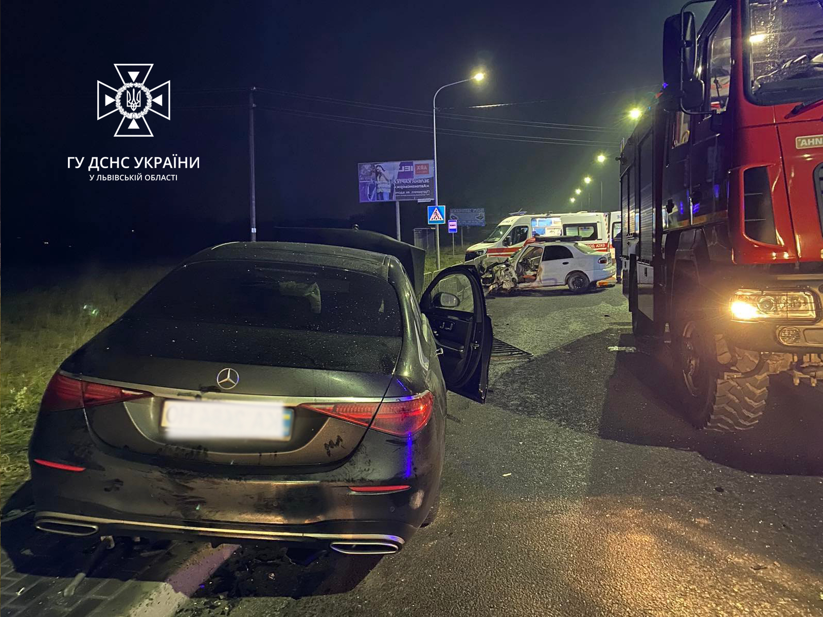 Біля Львова внаслідок ДТП загинула одна людина та ще двоє – травмовано