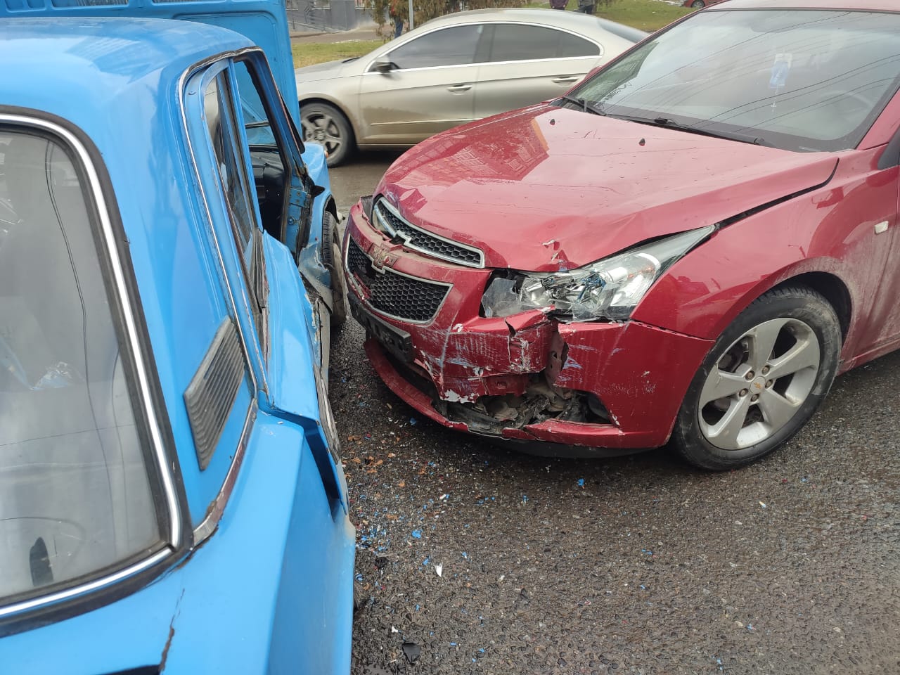 Через ДТП на Мазепи госпіталізували жінку