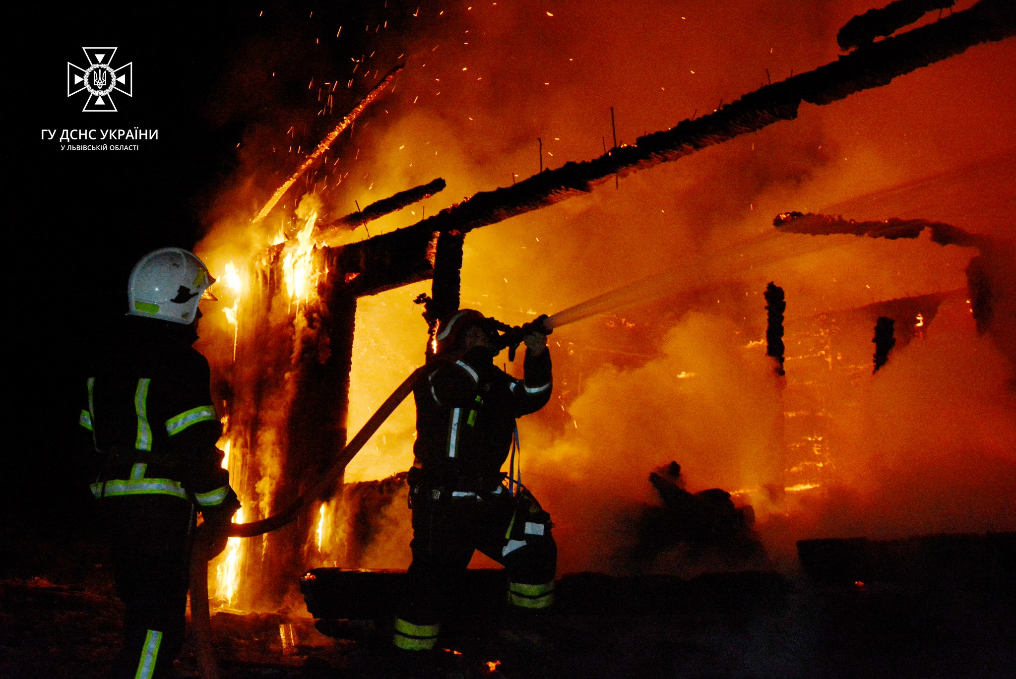 Під час пожежі у будинку на Львівщині загинув чоловік