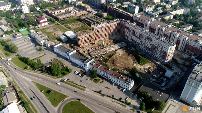 На Сихові побудують 8-поверховий офісний центр із підземним паркінгом