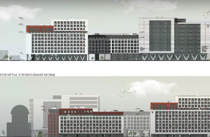 Що побудують замість "Арсену" на вулиці Княгині Ольги