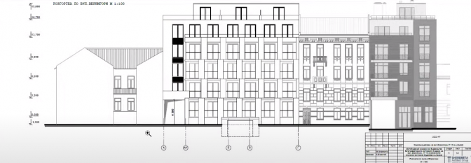 У Залізничному районі збудують елітну багатоповерхівку з дворівневими квартирами