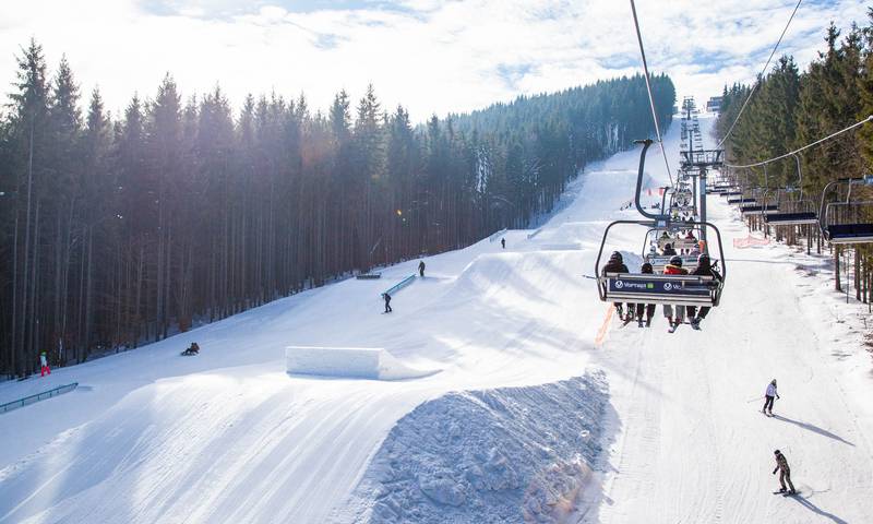 Сноупарк у Буковелі. Фото: bukovel.com