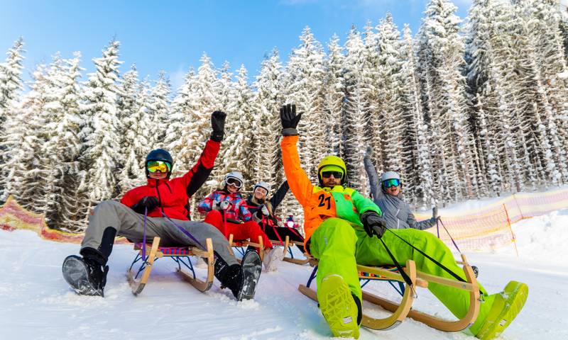 Санна траса у Буковелі. Фото: bukovel.com