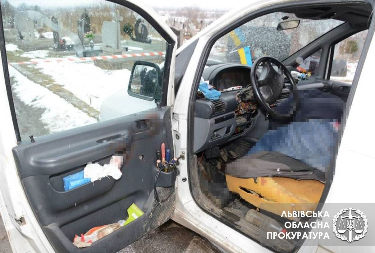 З'явилися нові подробиці вбивства дрогобицького таксиста на цвинтарі. Фото: прокуратура Львівщини