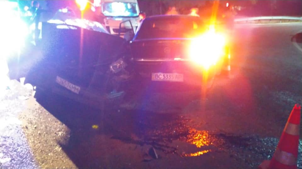 На Львівщині в ДТП потрапили автомобілі Opel Vectra та Seat Ibiza