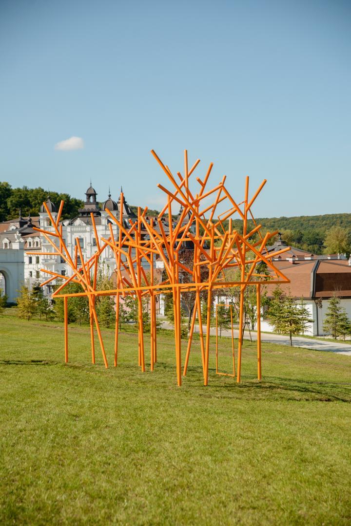 Біля Львова розташований перший публічний парк скульптур в Україні. Фото: "ПАРК 3020"