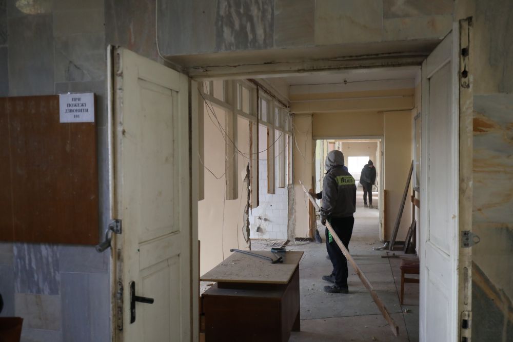 У львівській лікарні облаштовують додаткове відділення для хворих на Covid-19. Фото: Роман Балук