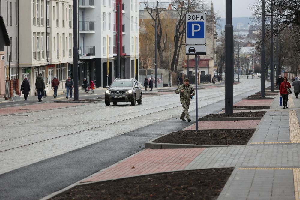 У Львові завершили ремонт на ділянці вулиці Шевченка. Фото міськради